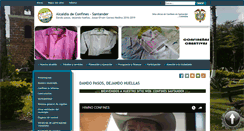 Desktop Screenshot of confines-santander.gov.co
